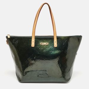 Louis Vuitton Bleu Nuit Monogram Vernis Bellevue GM Bag, Tote Handbags - Luxury Closet catalog