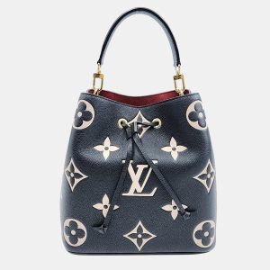 Louis Vuitton Black Giant Monogram Empriente Leather Neonoe MM Bucket Bag, Handbags - Luxury Closet catalog