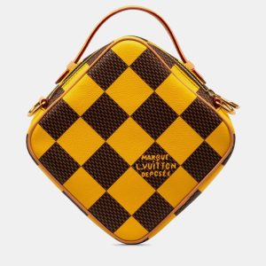 Louis Vuitton Volcano Orange Damier Pop Chess Handbag, Shoulder Bags - Luxury Closet catalog