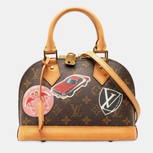 Louis Vuitton Brown Monogram World Tour Alma BB Satchel Bag, Satchels - Luxury Closet catalog