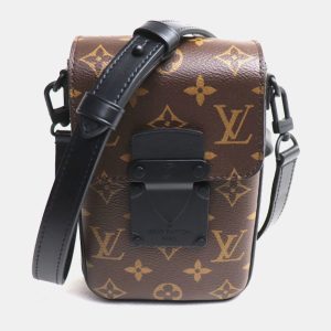 Louis Vuitton Macassar Monogram Canvas S Lock Vertical Wearable Wallet, Handbags - Luxury Closet catalog