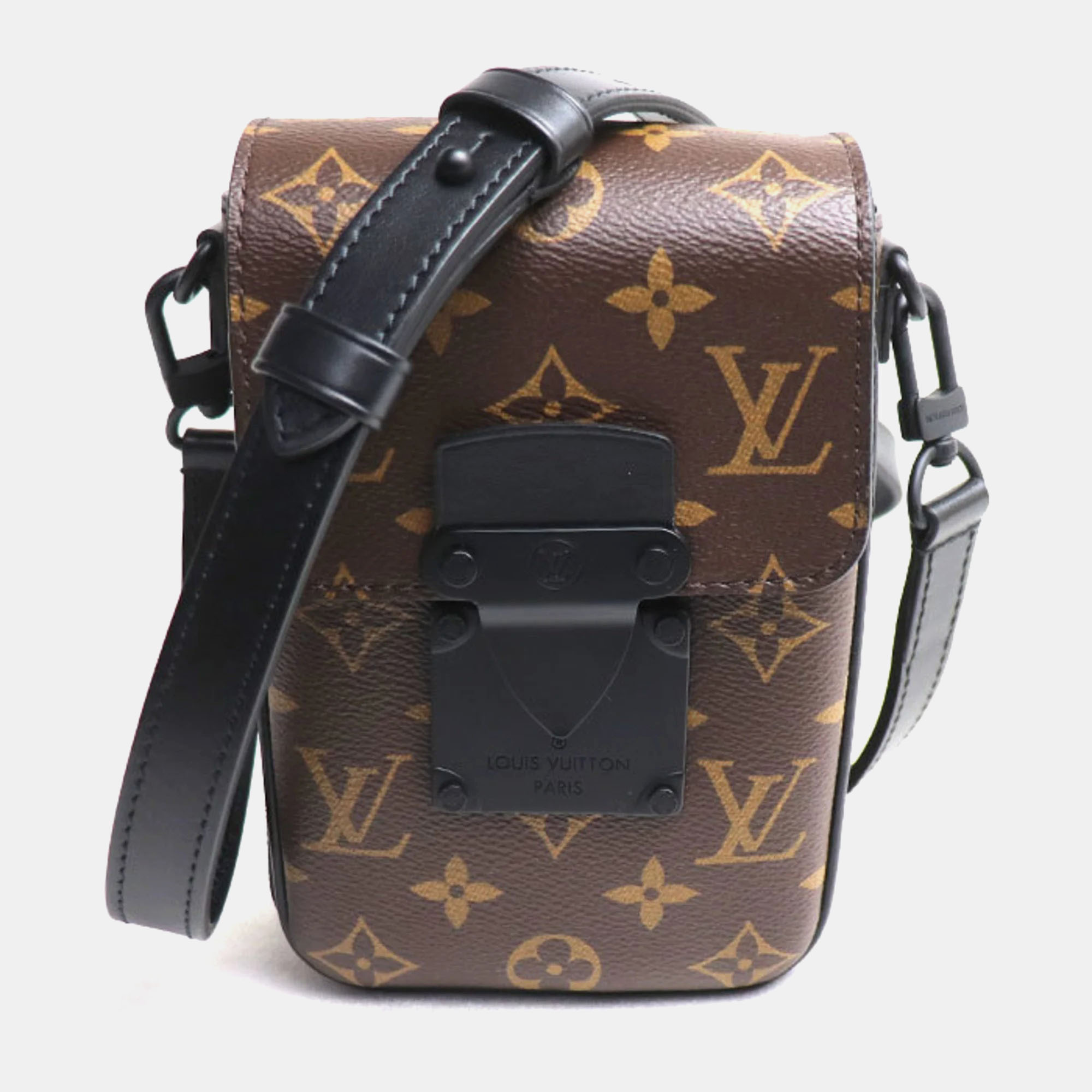 Louis Vuitton Macassar Monogram Canvas S Lock Vertical Wearable Wallet, Handbags - Luxury Closet catalog