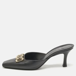 Louis Vuitton Black Leather Rotary Mules Size 41, Sandals - Luxury Closet catalog
