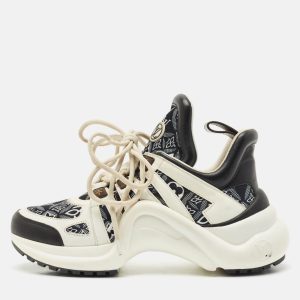 Louis Vuitton White/Blue Monogram Canvas and Fabric Archlight Low Top Sneakers Size 39, Athletic Shoes & Sneakers - Luxury Closet catalog