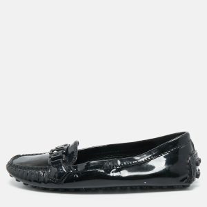 Louis Vuitton Black Patent Leather Oxford Slip On Loafers Size 37, Loafers & Slip-Ons - Luxury Closet catalog