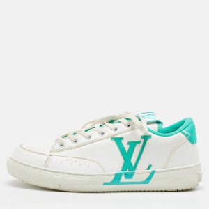 Louis Vuitton White/Green Leather Charlie Low Top Sneakers Size 38.5, Athletic Shoes & Sneakers - Luxury Closet catalog