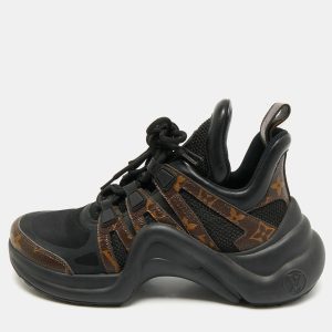 Louis Vuitton Black Mesh and Monogram Canvas Archlight Sneakers Size 38, Athletic Shoes & Sneakers - Luxury Closet catalog
