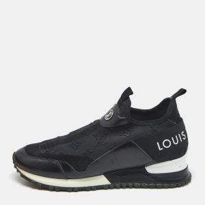 Louis Vuitton Black Monogram Neoprene Run Away Sneakers Size 37, Athletic Shoes & Sneakers - Luxury Closet catalog