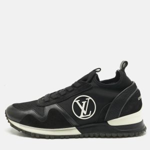 Louis Vuitton Black Neoprene and Suede Run Away Sneakers Size 38, Athletic Shoes & Sneakers - Luxury Closet catalog