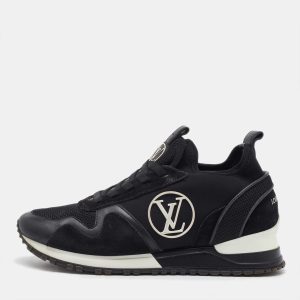 Louis Vuitton Black Neoprene, Mesh and Suede Run Away Sneakers Size 37, Athletic Shoes & Sneakers - Luxury Closet catalog