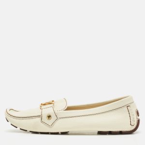 Louis Vuitton Cream Leather Monte Carlo Loafers Size 39, Loafers & Slip-Ons - Luxury Closet catalog