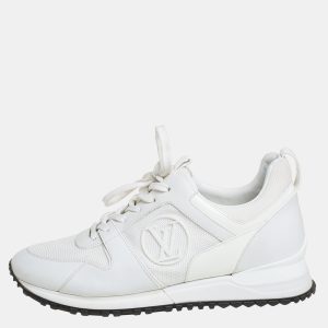 Louis Vuitton White Mesh And Leather Run Away Low Top Sneakers Size 39, Athletic Shoes & Sneakers - Luxury Closet catalog