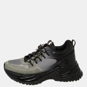 Louis Vuitton Black/Grey Leather And Mesh Run Away Pulse Low Top Sneakers Size 35, Athletic Shoes & Sneakers - Luxury Closet catalog