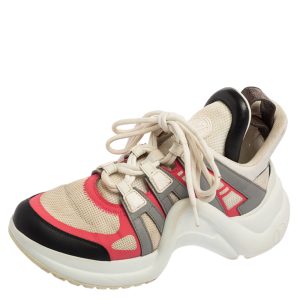 Louis Vuitton Multicolor Leather And Mesh Archlight Sneakers Size 36.5, Athletic Shoes & Sneakers - Luxury Closet catalog