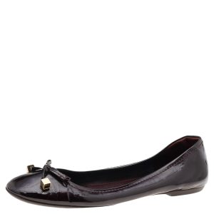 Louis Vuitton Amarante Patent Leather Ballet Flats Size 40.5, Flats - Luxury Closet catalog