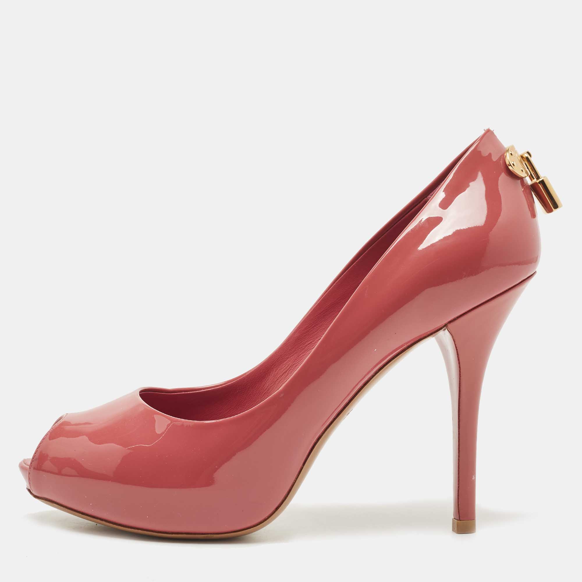 Louis Vuitton Red Patent Leather Oh Really! Pumps Size 36.5, Pumps - Luxury Closet catalog