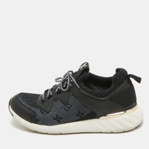 Louis Vuitton Black Mesh and Leather Aftergame Sneakers Size 40, Athletic Shoes & Sneakers - Luxury Closet catalog