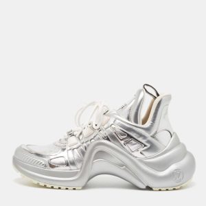 Louis Vuitton Silver Leather Archlight  Sneakers Size 40, Athletic Shoes & Sneakers - Luxury Closet catalog