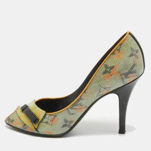 Louis Vuitton Multicolor PVC Richard Prince Flash Pulp Pumps Size 36.5, Pumps - Luxury Closet catalog