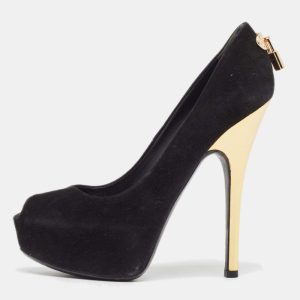 Louis Vuitton Black Suede Oh Really! Pumps Size 36, Pumps - Luxury Closet catalog
