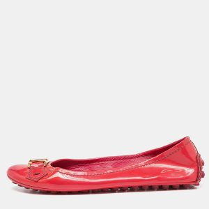 Louis Vuitton Pink Patent Leather Ballet Flats Size 35.5, Flats - Luxury Closet catalog
