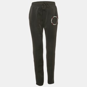Love Moschino Black Logo Printed Jersey Track Pants M, Clothing - Luxury Closet catalog