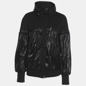 Love Moschino Black Jersey Nylon Hoodie Jacket M, Coats & Jackets - Luxury Closet catalog