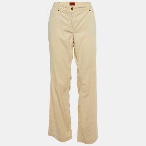 M Missoni Denim Light Beige Cotton Straight Fit Trousers L/Waist 35", Clothing - Luxury Closet catalog