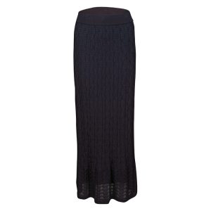 M Missoni Purple Patterned Knit Maxi Skirt M, Skirts - Luxury Closet catalog