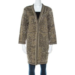 Missoni Multicolor Striped Lurex Knitted Long Cardigan XS, Sweaters & Cardigans - Luxury Closet catalog