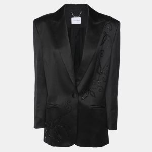 Magda Butrym Black Silk and Wool Blazer S, Coats & Jackets - Luxury Closet catalog
