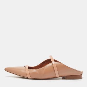 Malone Souliers Beige Leather Maureen Flat Mules Size 37.5, Flats - Luxury Closet catalog
