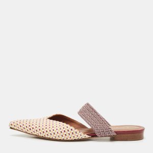 Malone Souliers Multicolor Coated Raffia Maisie Mules Size 38, Sandals - Luxury Closet catalog