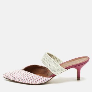 Malone Souliers Multicolor Raffia and Cord Maisie Mules Size 39.5, Sandals - Luxury Closet catalog