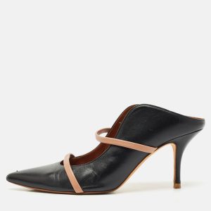 Malone Souliers Black Leather Maureen Heel Mules Size 41, Pumps - Luxury Closet catalog