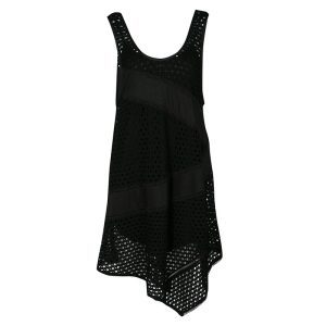 Marc By Marc Jacobs Black Eyelet Jersey Asymmetric Sleeveless Yuki Dress S, Dresses - Luxury Closet catalog