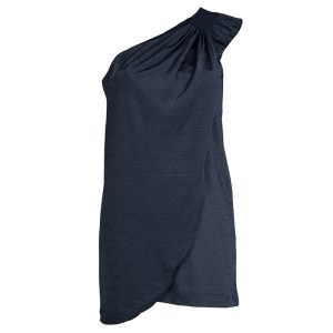 Marc by Marc Jacobs Blue Knit Draped One Shoulder Top XS, Shirts & Tops - Luxury Closet catalog