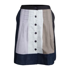 Marc by Marc Jacobs Colorblock Cotton Button Front Skirt S, Skirts - Luxury Closet catalog