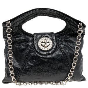 Marc by Marc Jacobs Black Leather Turnlock Shoulder Bag, Shoulder Bags - Luxury Closet catalog