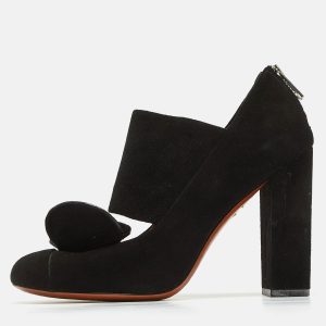 Marc by Marc Jacobs Black Suede Pumps Size 38.5, Pumps - Luxury Closet catalog