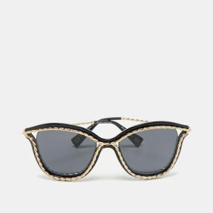 Marc Jacobs Black/Gold Marc 160/S Cat Eye Sunglasses, Sunglasses - Luxury Closet catalog