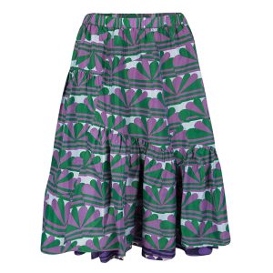 Marc Jacobs Multicolor Printed Ruffle Bottom Layered Skirt XS, Skirts - Luxury Closet catalog