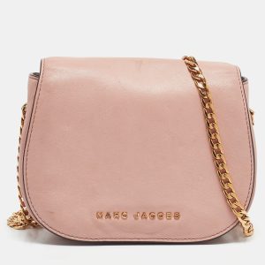 Marc Jacobs Light Pink Leather Avenue Chain Crossbody Bag, Handbags - Luxury Closet catalog