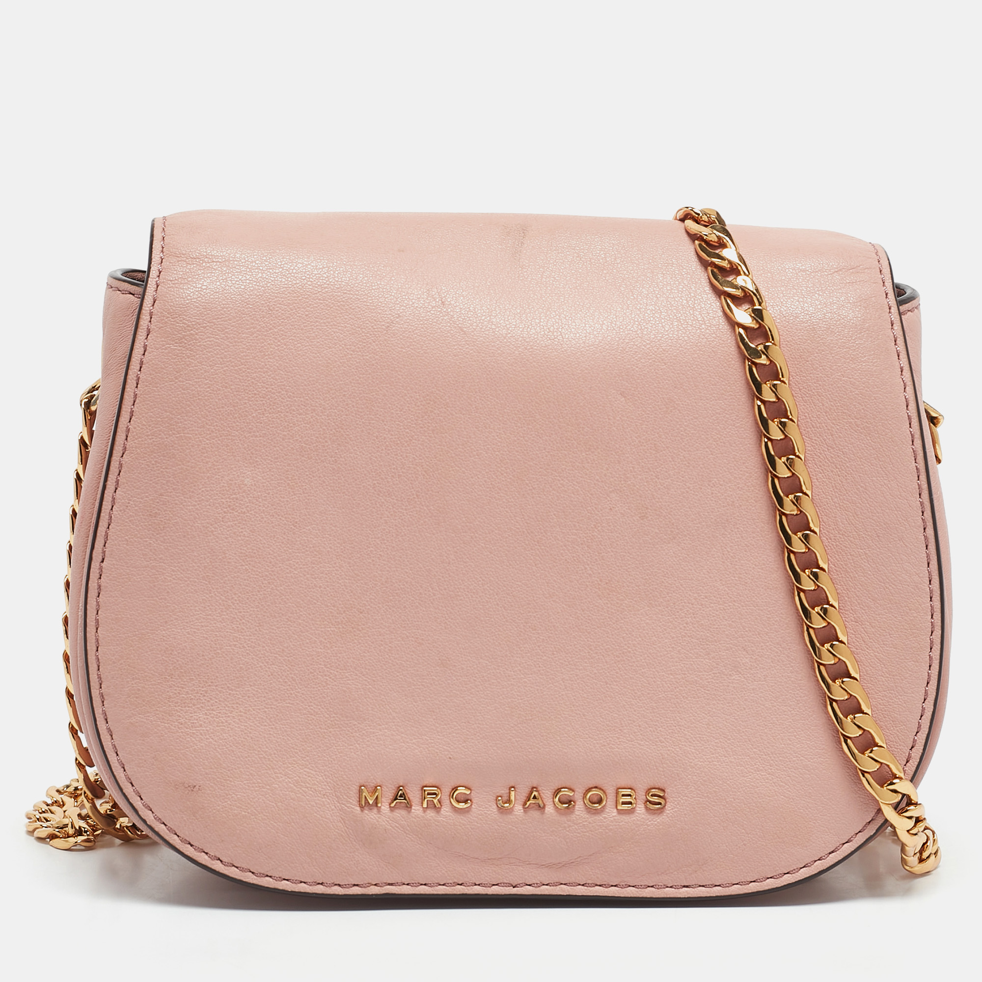 Marc Jacobs Light Pink Leather Avenue Chain Crossbody Bag, Handbags - Luxury Closet catalog