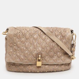 Marc Jacobs Beige Python Embossed Leather Stardust Beat Shoulder Bag, Shoulder Bags - Luxury Closet catalog