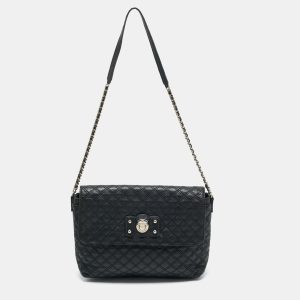 Marc Jacobs Black Quilted Leather The XL Shoulder Bag, Shoulder Bags - Luxury Closet catalog