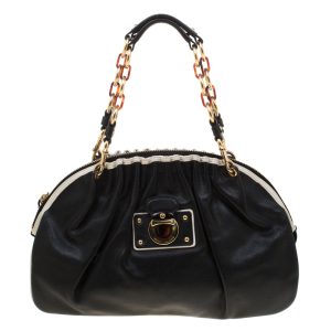 Marc Jacobs Black Leather Capra Satchel, Satchels - Luxury Closet catalog