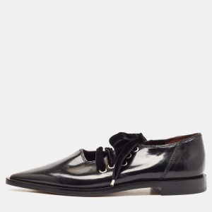 Marc Jacobs Black Patent Leather Derby Size 36.5, Shoes - Luxury Closet catalog