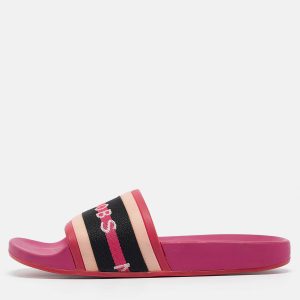 Marc Jacobs Multicolor Rubber Flat Slides Size 39, Sandals - Luxury Closet catalog