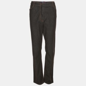 Marina Sport by Marina Rinaldi Brown Denim Jeans L, Jeans - Luxury Closet catalog
